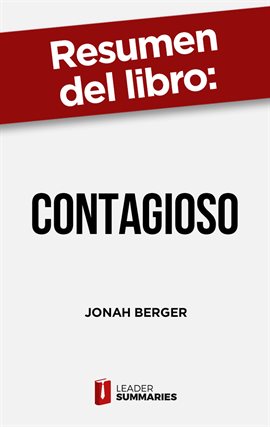 Cover image for Resumen del libro "Contagioso" de Jonah Berger