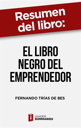Cover image for Resumen del libro "El libro negro del emprendedor"