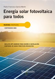 Energía solar fotovoltaica para todos cover image