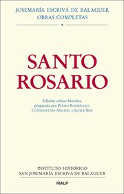 Santo rosario. edición crítico-histórica cover image