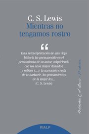MIENTRAS NO TENGAMOS ROSTRO cover image
