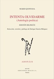 Intenta olvidarme : antología poética cover image