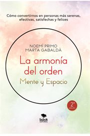 La armonía del orden. Mente y espacio cover image