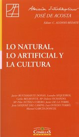 Lo natural, lo artificial y la cultura : Estudios Interdisciplinares cover image
