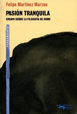 Cover image for Pasión tranquila
