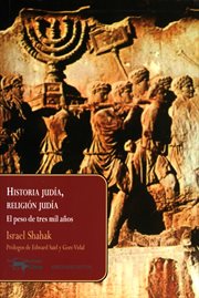 Historia judía, religión judía. El peso de tres mil años cover image