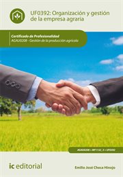 Organización y gestión de la empresa agraria cover image