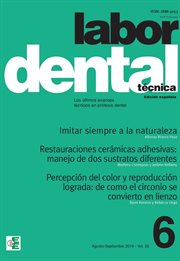 Labor dental técnica vol.22 ago-sep 2019 nº6 cover image
