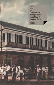 Constitución de la primera República Panamá de 1841 cover image