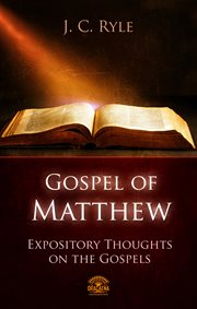 Bible Commentary - the Gospel of Matthew cover image