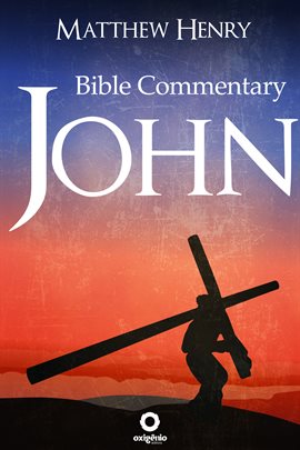 Cover image for The Gospel of John - Complete Bible Commentary Verse by Verse