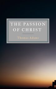 The passion of christ cover image