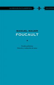 Foucault cover image