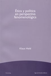 Ética y política en perspectiva fenomenológica cover image