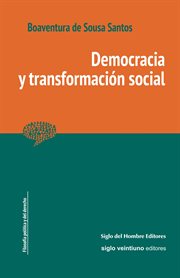 Democracia y transformación social cover image
