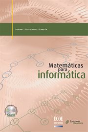 Matemáticas para informática cover image