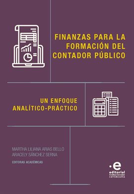 Cover image for Finanzas para la formación del contador público