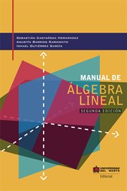Manual de álgebra lineal 2da edición cover image