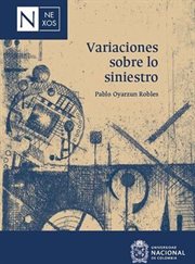 Variaciones Sobre Lo Siniestro cover image