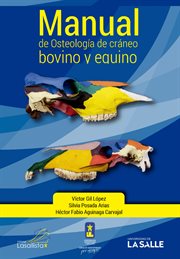 Manual de osteología de cráneo bovino y equino cover image