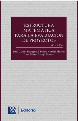Cover image for Estructura matemática para la evaluación de proyectos