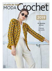 Moda crochet 2019 : 42 diseños únicos, crochet con estilo cover image