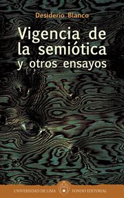 Vigencia de la semiótica y otros ensayos cover image
