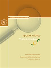 Apuntes críticos. visión colombia 2019 cover image