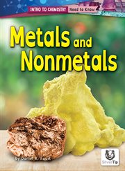 Metals and Nonmetals : Intro to Chemistry: Need to Know cover image