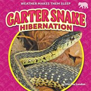 Garter snake hibernation. Weather makes them sleep cover image