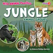 Jungle animal groups. Wild animal families cover image