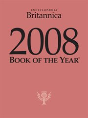 Britannica book of the year 2008 cover image