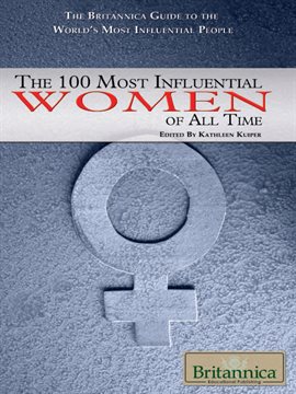 Image de couverture de The 100 Most Influential Women of All Time