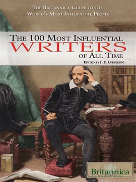 Cover image for The 100 Most Influential Writers of All Time