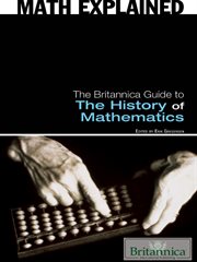 The Britannica guide to the history of mathematics cover image