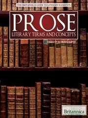 Prose: Literary Terms and Concepts cover image