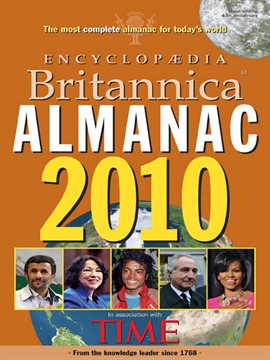 Cover image for Encyclopaedia Britannica Almanac 2010