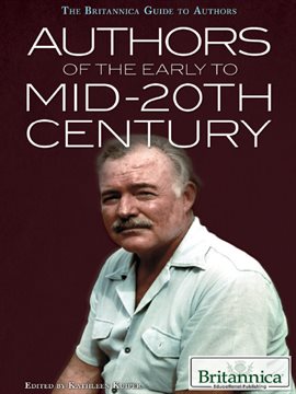 Cover image for Authors of the Early to mid-20th Century