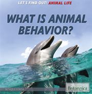 What is animal behavior? cover image