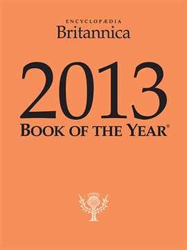 Cover image for Britannica Book of the Year 2013