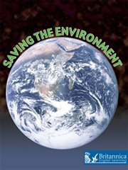 Saving the environment cover image