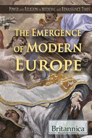 The emergence of modern Europe cover image