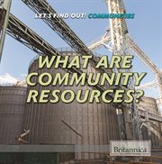 What are community resources? cover image