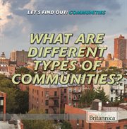 What are different types of communities? cover image