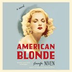 American blonde a novel cover image