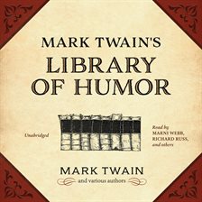 Cover image for Mark Twain's Library of Humor