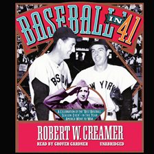 Image de couverture de Baseball in '41