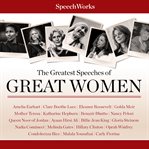 The greatest speeches of great women cover image