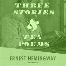 Cover image for Three Stories and Ten Poems