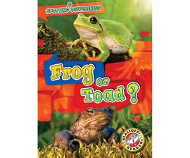 Cover image for Frog or Toad?